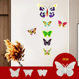 Butterfly Wall Hanging Epoxy Molds Keychain Decoration Coaster Pendant Silicone
