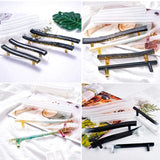 4 Tray Handle Resin Mold for DIY Cabinet Door Handles, Drawer Bar Pulls