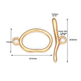 4 Sets Stainless Steel Necklace Toggle Clasps for Jewelry Making