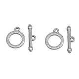4 Sets Stainless Steel Necklace Toggle Clasps for Jewelry Making