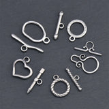 4 Sets Stainless Steel Necklace Toggle Clasps for Jewelry Making
