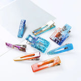 Geometric Hair Clip Silicone Mold Jewelry Making Tools
