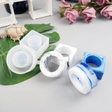 Set of 4 Resin Napkin Holder Ring Molds Kit