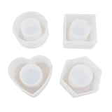 Set of 4 Minimalist Resin Napkin Holder Ring Molds Kit
