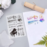 4 Mixed Theme TPR Clear Stamps Set with Acrylic Board