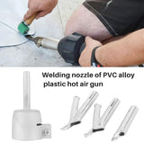 4 Speed Welding Nozzles For Vinyl Pvc Plastic Hot Air Triangle Speed Nozzle