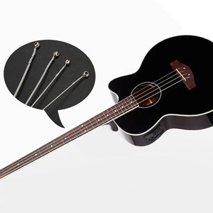 4 Steel Strings for 4 String Bass Guitar