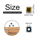 Non-Magnetic Hematite Beads Cube Style for Jewelry Making