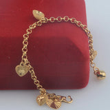 Yellow Fruit Heart Baby Bracelet Chains