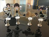Dazai Osamu Figure Acrylic Stand Bungo Stray Dogs Anime Keychain Collection