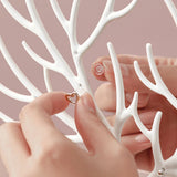 Deer Jewelry Display Stand Plastic Earring Necklace Organizer