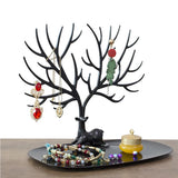 Deer Jewelry Display Stand Plastic Earring Necklace Organizer
