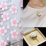 Flowers Shape Silicone Soap Molds for DIY Crafts Jewelry Making