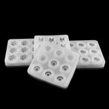 Flowers Shape Silicone Soap Molds for DIY Crafts Jewelry Making