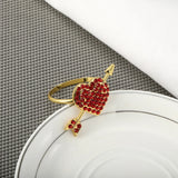 4 Elk Napkin Holder Rings for Wedding Table Decoration