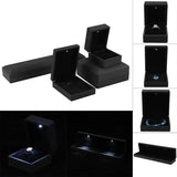LED Light Jewelry Box for Ring/Pendant/Bracelet/Necklace