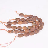 Raw Titanium Druzy Geode Oval Loose Beads 11pcs Strand