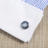 4-color Watch Clock Shaped Shirt Cufflink for Mens High Wedding Accessories