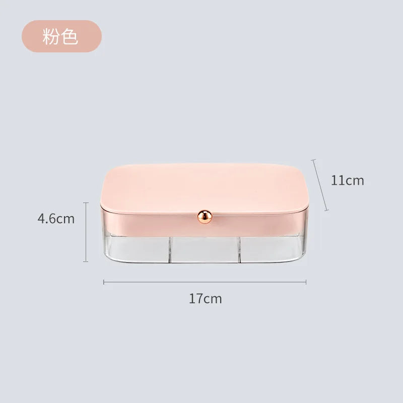 Double Layer Jewelry Storage Box for Women Girls