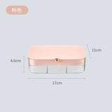 Double Layer Jewelry Storage Box for Women Girls