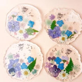 4 in 1 Agate Geode Resin Coaster Tray Molds