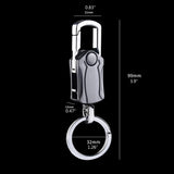 4-in-1 Heavy Duty Key Chain Anti-Anxiety Rotatable Keyring