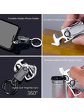 4-in-1 Heavy Duty Key Chain Anti-Anxiety Rotatable Keyring