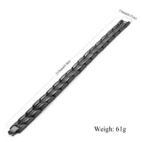 Men's Stainless Steel Magnetic Therapy Bracelet Bio Magnet Health Care Bangle