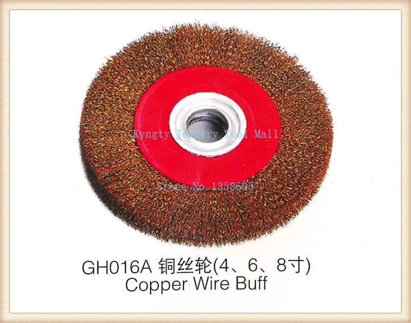 4 Inch Copper Wire Buffing and Polishing Tool