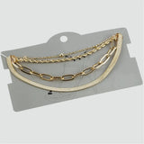 Italian Chain Anklets, 4'l