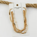 Italian Chain Anklets Set of 4