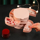 4-layer Jewelry Storage Box Necklace Organizer