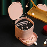 4-layer Jewelry Storage Box Necklace Organizer