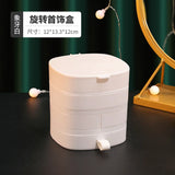 4-layer Jewelry Storage Box Necklace Organizer
