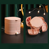 4-layer Jewelry Storage Box Necklace Organizer