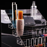 4-Layer Multi-function Nail Polish Display Stand Acrylic Transparent Storage Box