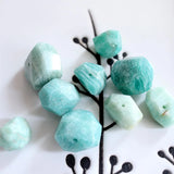 4 pcs Amazonite Lapis Citrine Clear Quartz Amethyst Nuggets