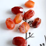 4 pcs Amazonite Lapis Citrine Clear Quartz Pink Amethyst Sun Stone Nuggets