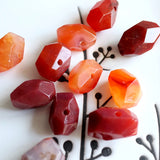 4 pcs Amazonite Lapis Citrine Clear Quartz Amethyst Nuggets