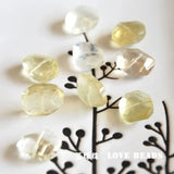4pcs Natural Lapis Lazuli Pink Clear Quartz Smoky Amethyst Aventurine Hexagon
