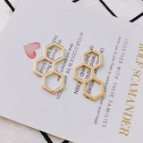 4pcs DIY Jewelry Accessories Earring Material Pendant Earring Accessories