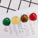 Alloy Drip Oil Drop Earrings Accessories Set