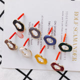 Korean Alloy Diamond Earrings Set