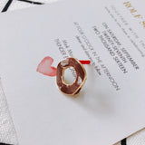 Korean Alloy Diamond Earrings Set