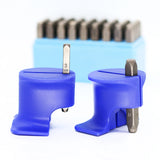 Mini Punch Stamp Holder Kit Jewelry Tools Set Hand Making