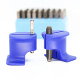 Mini Punch Stamp Holder Kit Jewelry Tools Set Hand Making