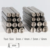 Mini Punch Stamp Holder Kit Jewelry Tools Set Hand Making