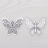 Tibetan Silver Butterfly Charms Pendants For DIY Jewelry Making