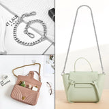 Aluminum Chain Handle Bags Replacement Strap Crossbody Handbag Shoulder Detachab