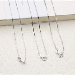 925 Sterling Silver Necklace Chain, Classic Basic Chain Jewelry